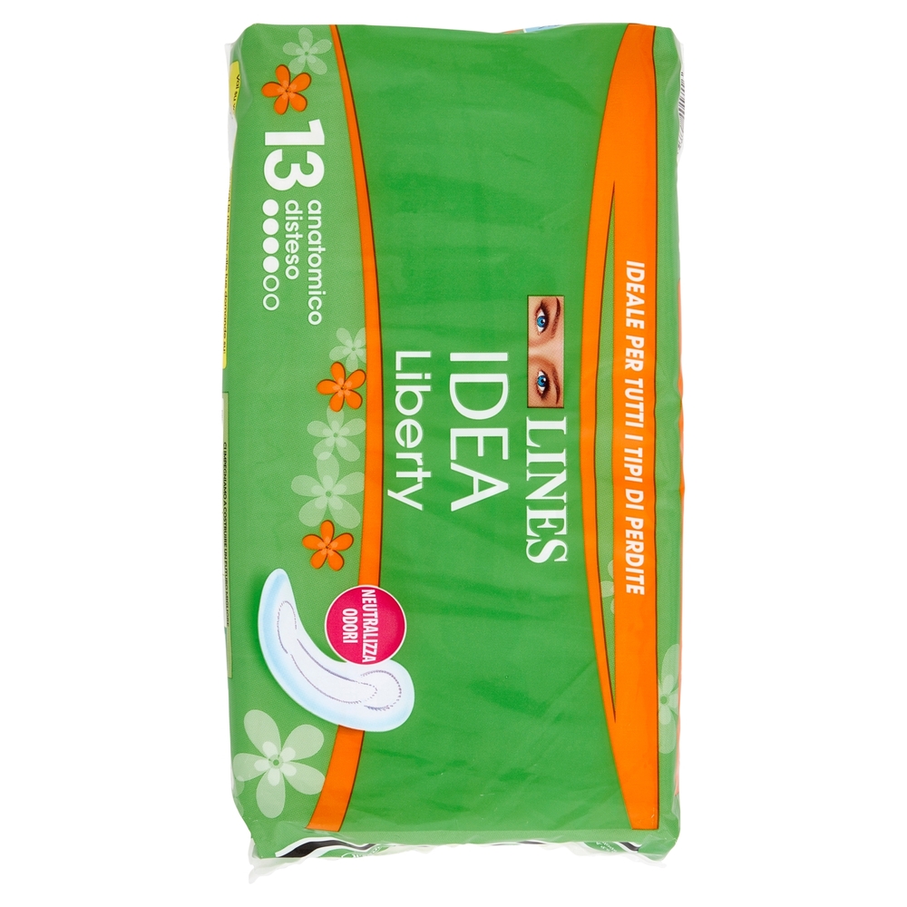 Lines Idea Liberty anatomico disteso 13 pz